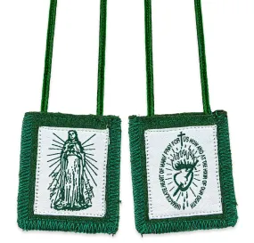 Green Wool Scapular