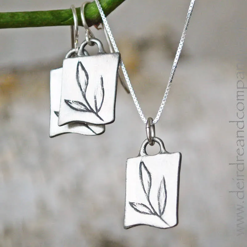 Grow Leaf Earrings