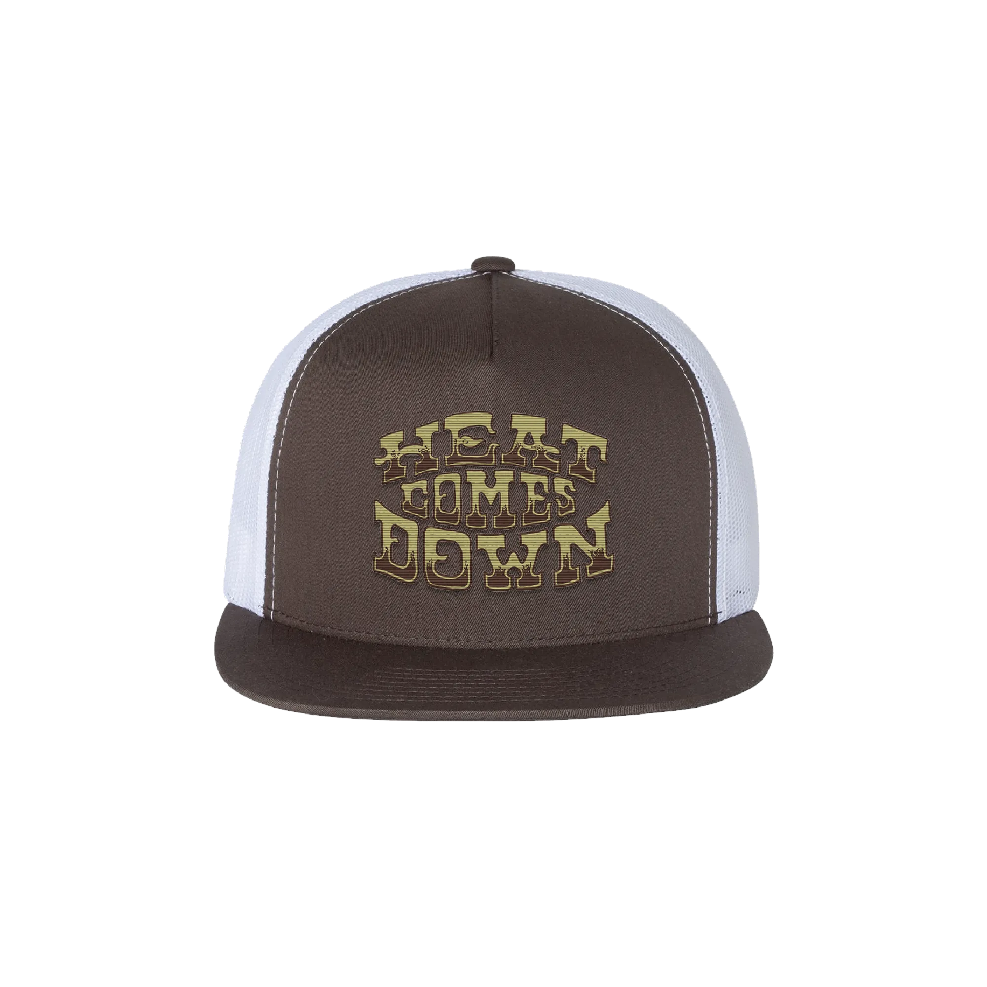 Heat Comes Down Embroidered Trucker Hat