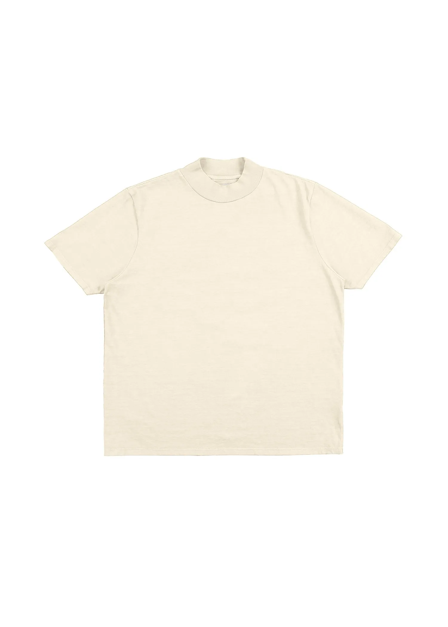 Heavyweight Mock Neck Tee