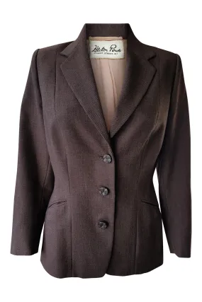 HECTOR POWE of Regent Street Vintage Brown Wool Jacket (10)