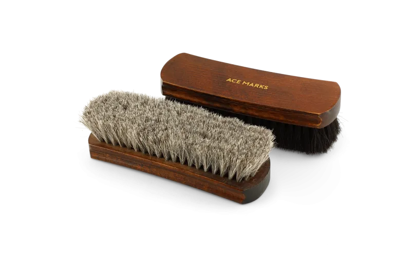 Horse Hair Shoe Shine Brush