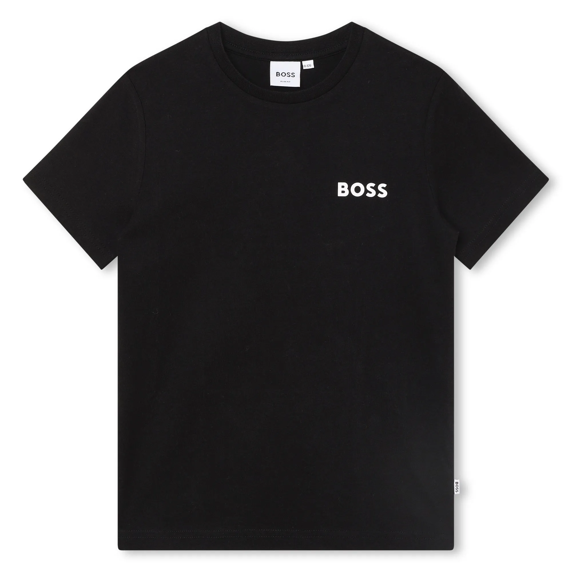 Hugo Boss Boys Black T-Shirt w/Logo _J25O74-09B