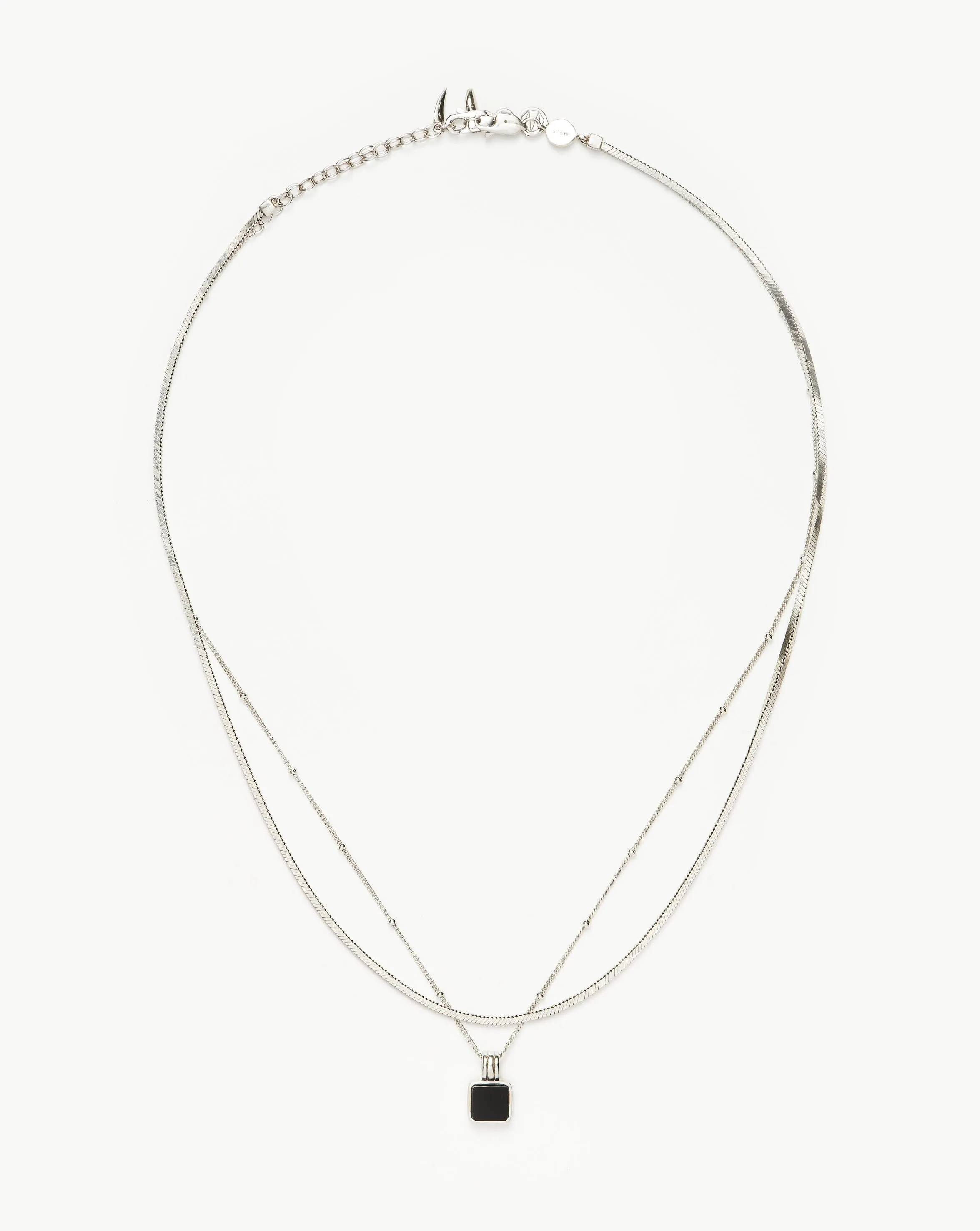 Iconic Lucy Williams Black Onyx Necklace Set