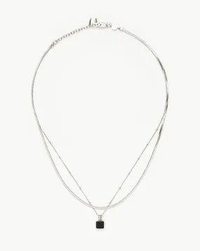 Iconic Lucy Williams Black Onyx Necklace Set