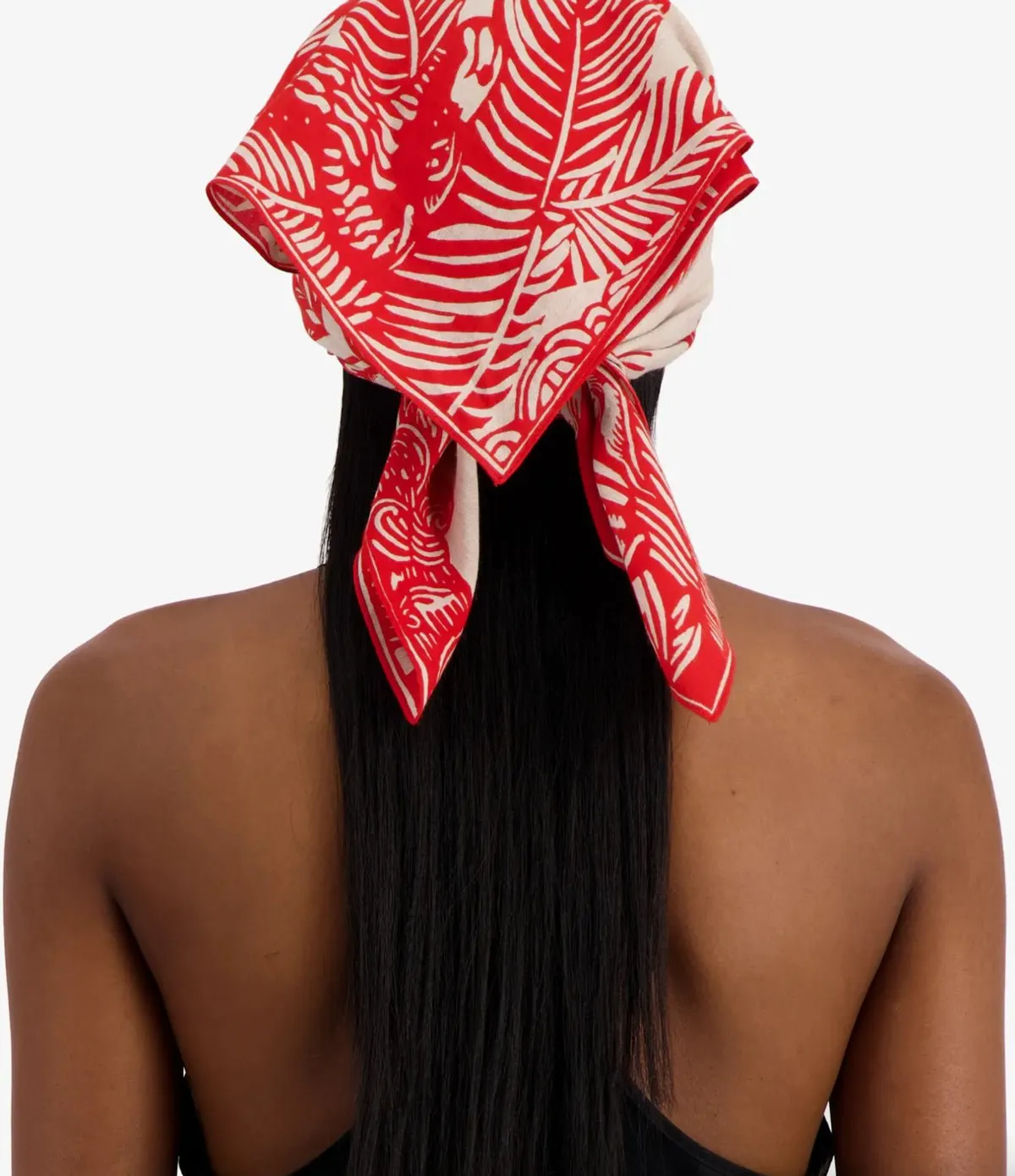 Inoui Editions - Square 65 Dufy Scarf in Red