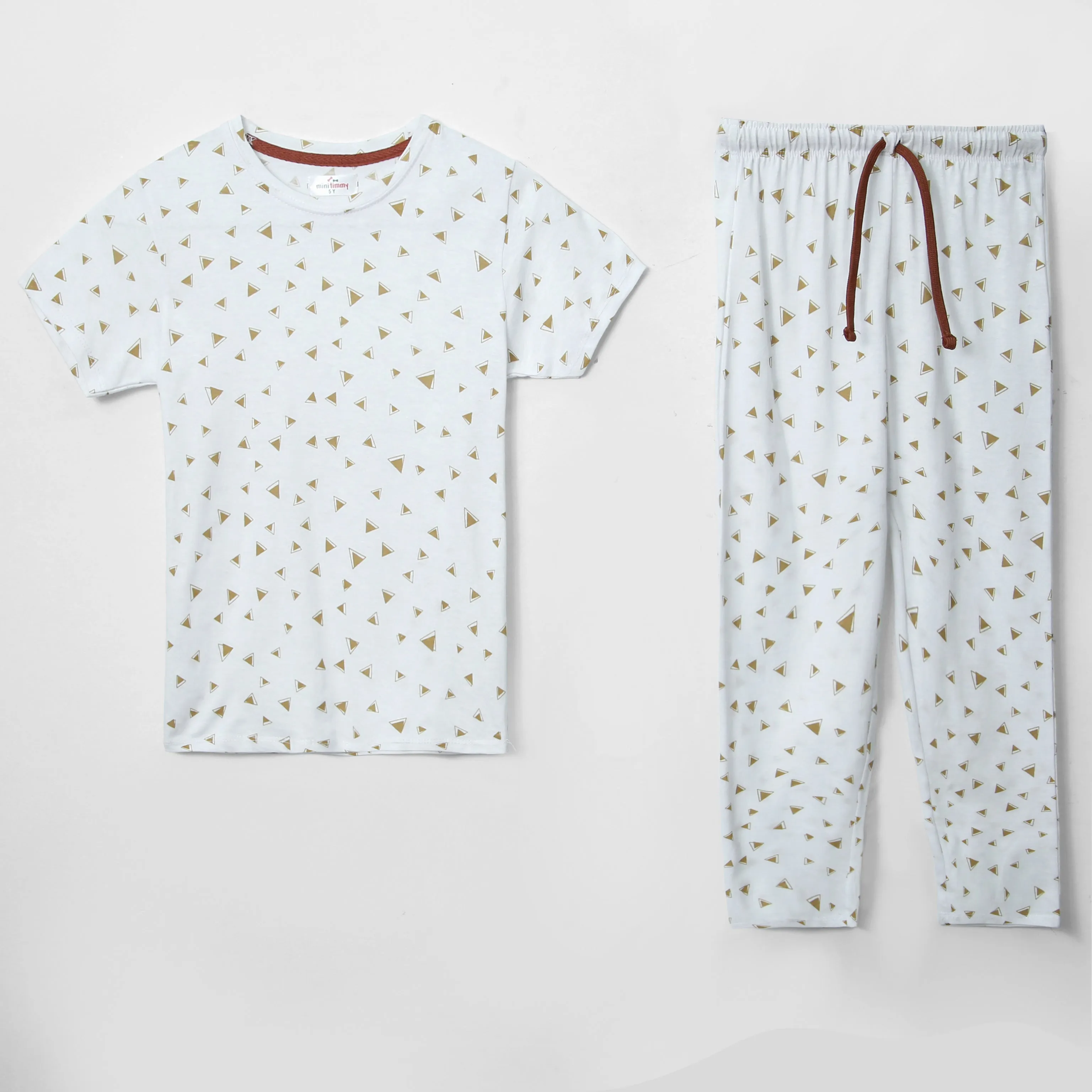 Kids All Over Rotri Printed Jersey Pajama Set