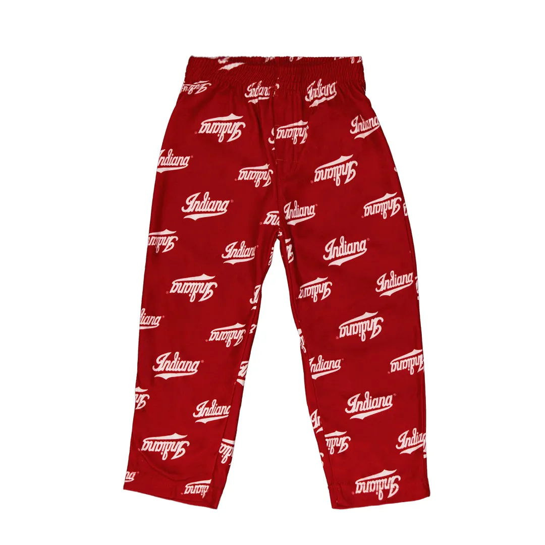 Kids' (Toddler) Indiana Hoosiers Printed Pant (K44LF4 85)