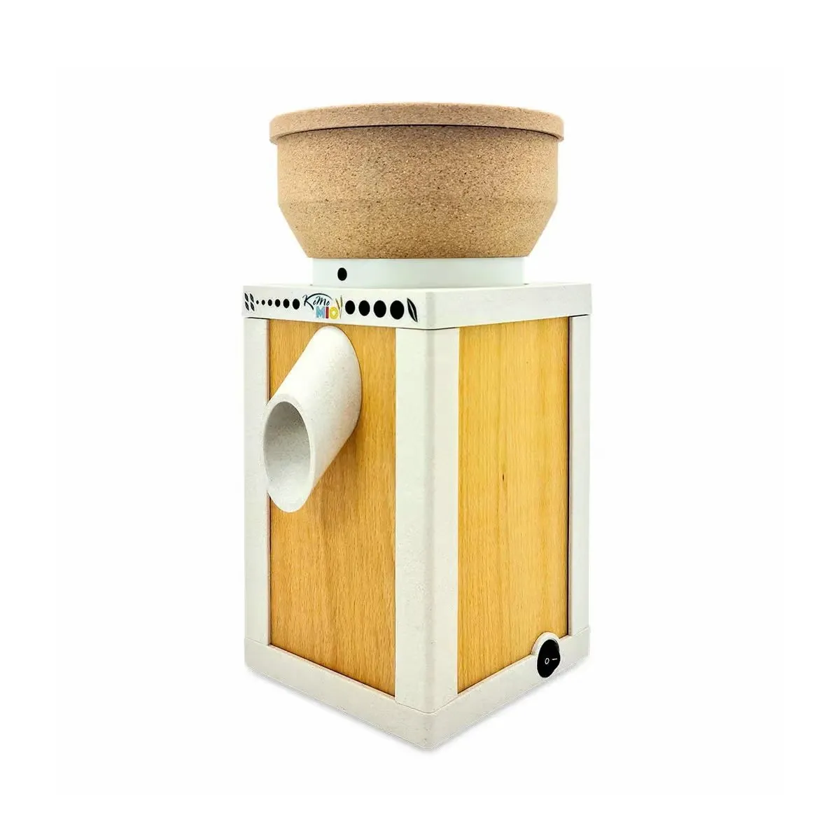 KOMO  MIO ECO GRAIN MILL - Natural/White