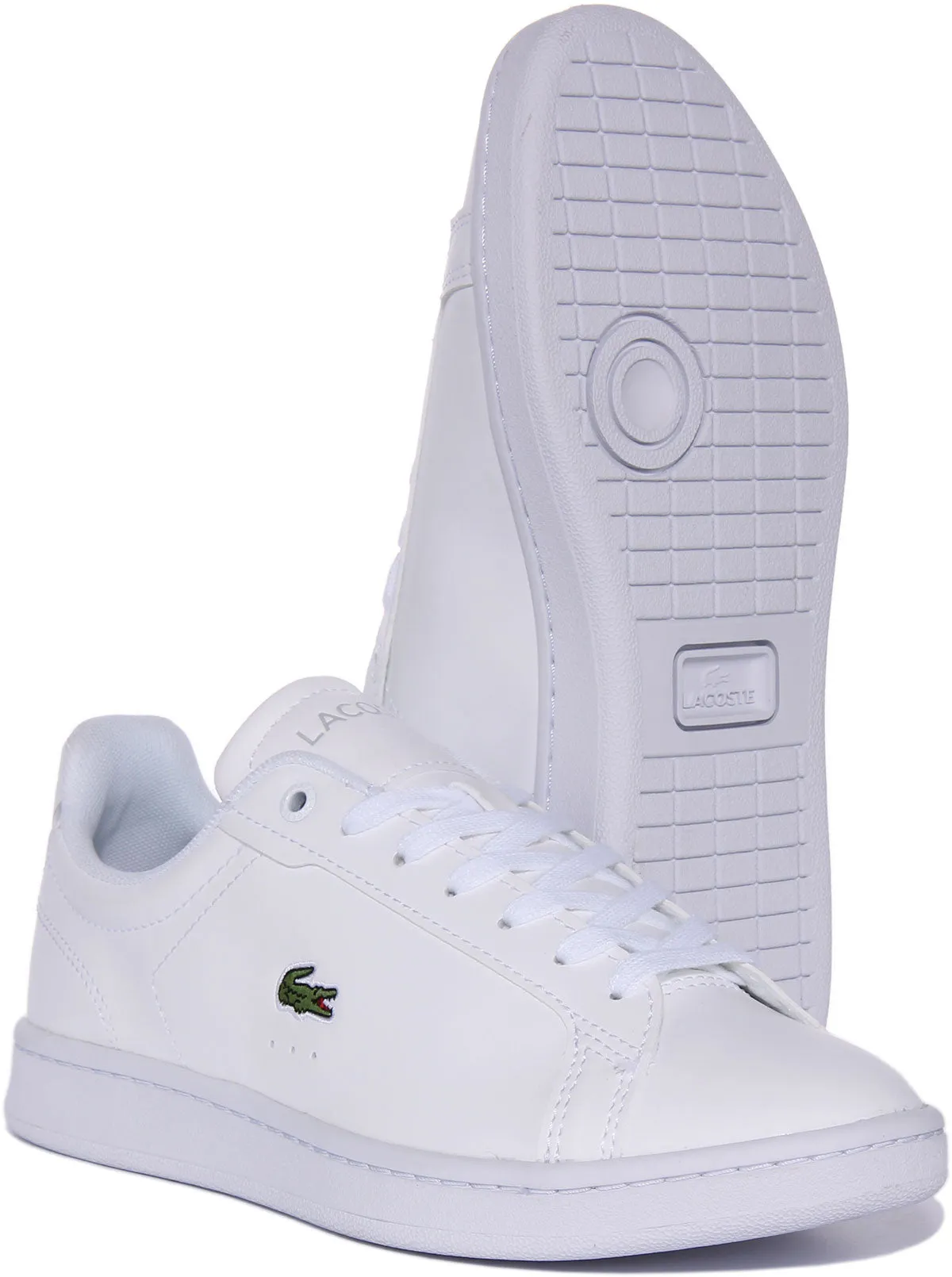 Lacoste Carnaby Pro In White White For Junior