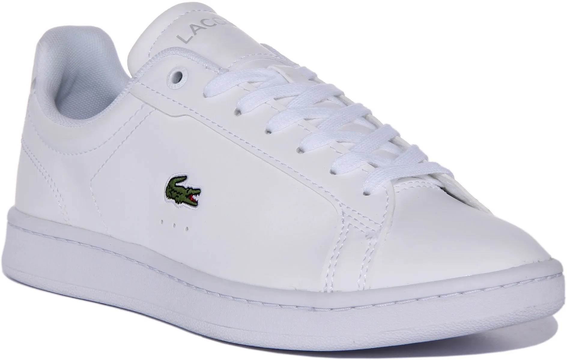 Lacoste Carnaby Pro In White White For Junior