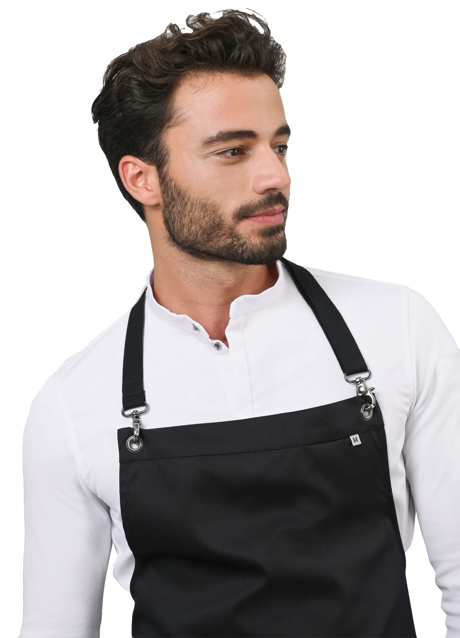 Le Nouveau Chef Davos Bib Apron