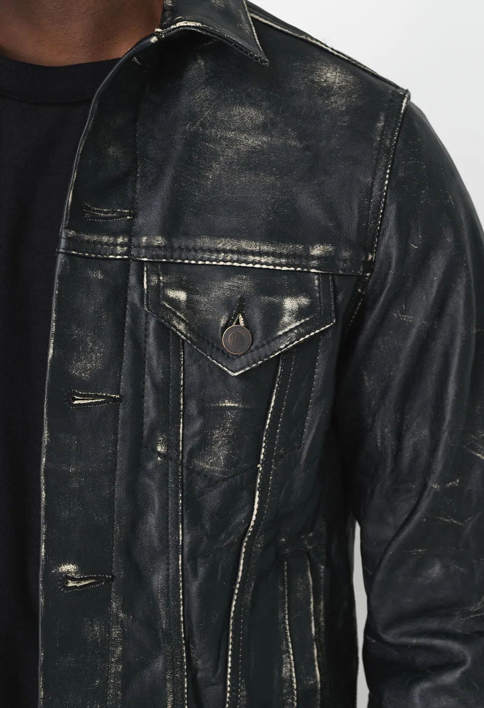 Leather Thumper Jacket Type III / Drifter