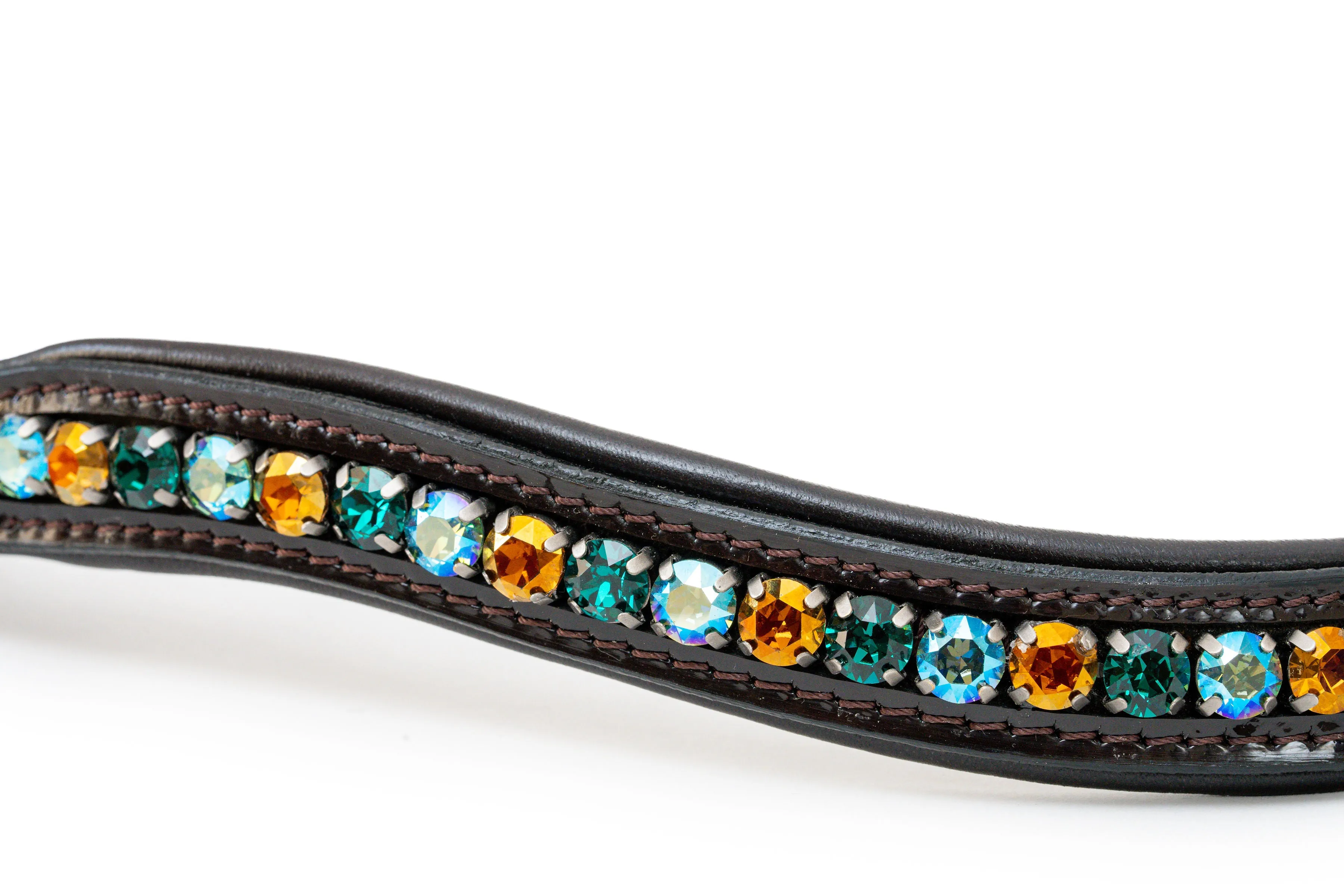 Limited Edition Yellowstone Wave Browband with Snaps