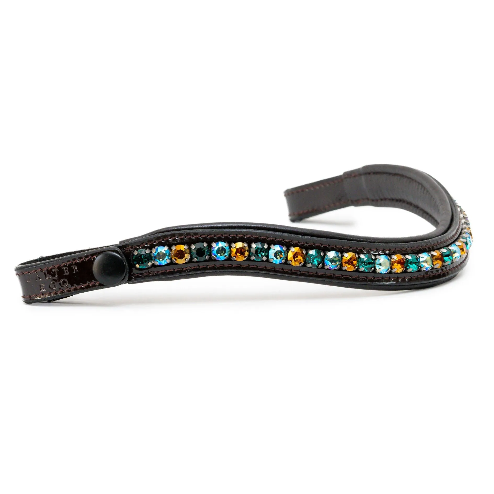 Limited Edition Yellowstone Wave Browband with Snaps