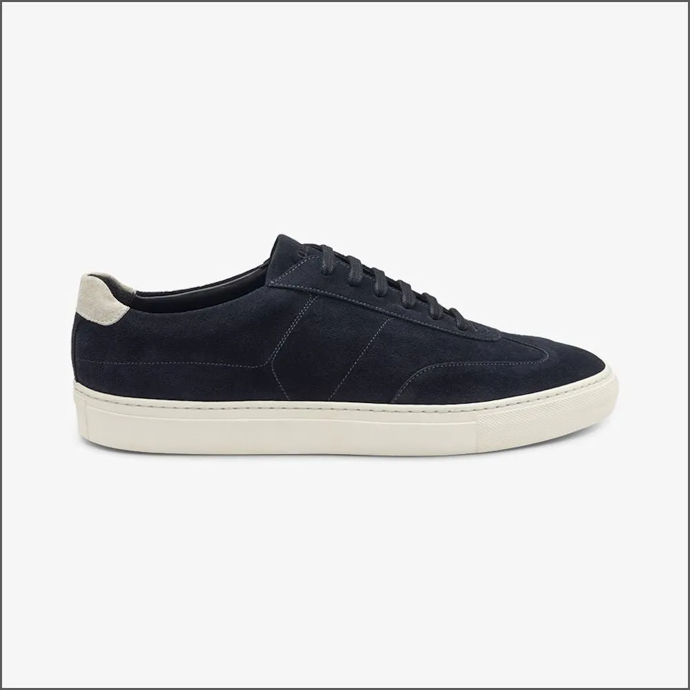 Loake Owens Navy Suede Sneaker Size 42 Only*