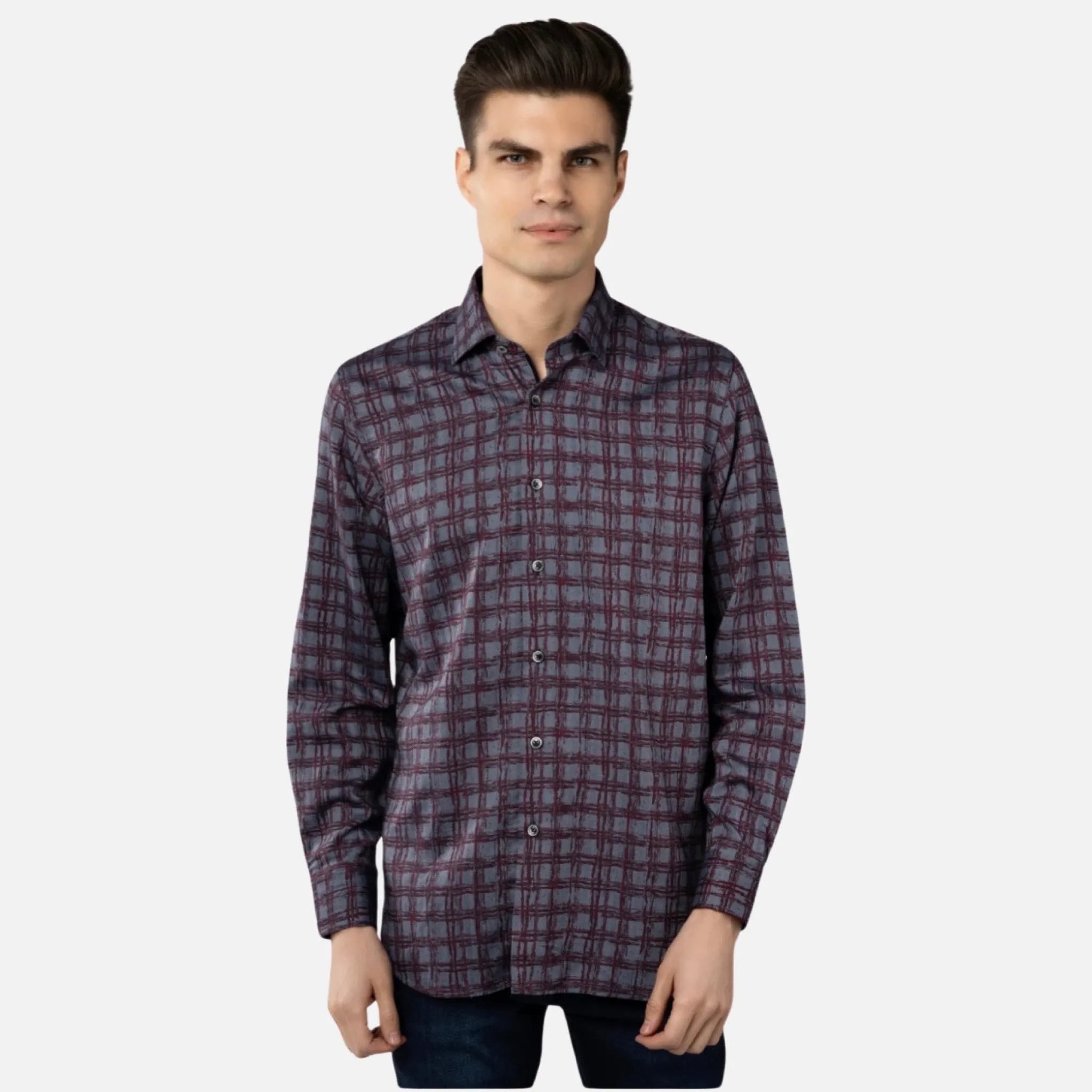 Luchiano Visconti 4916 Modern Fit Mens Shirt | SALE