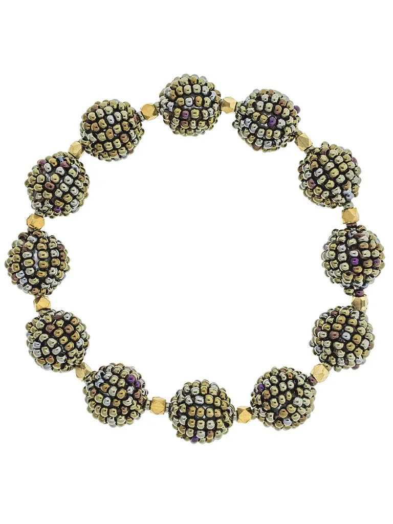 Luxe Globe Beaded Bracelet