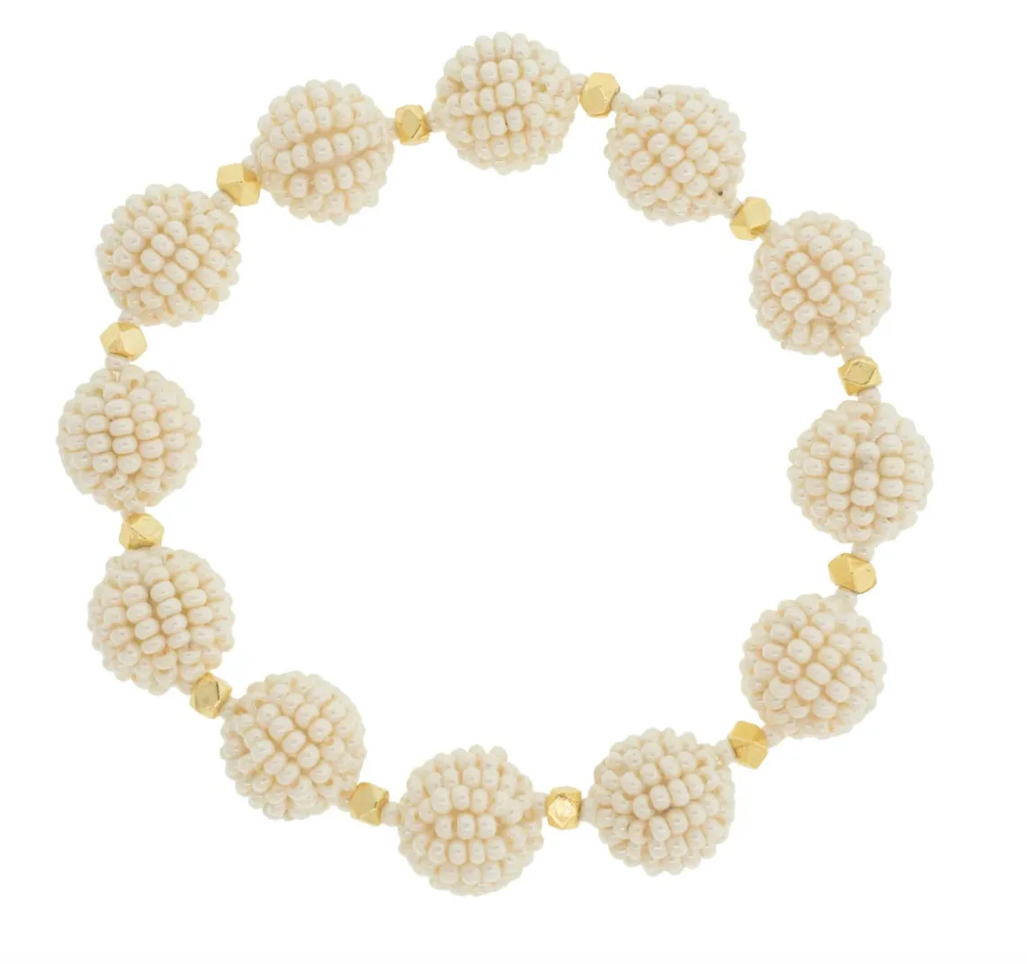 Luxe Globe Beaded Bracelet