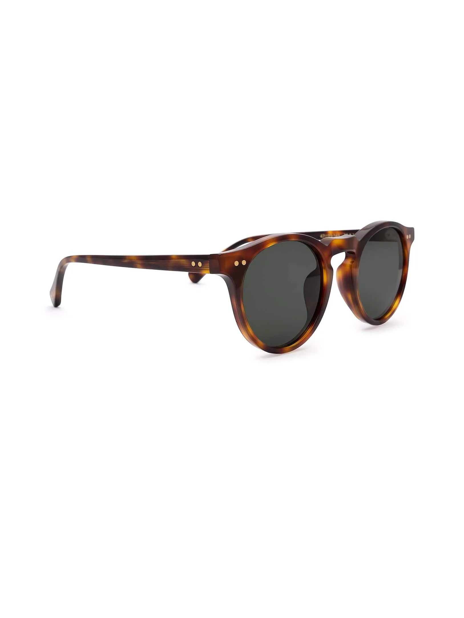 Malibu Sunglasses - Green on Tortoise