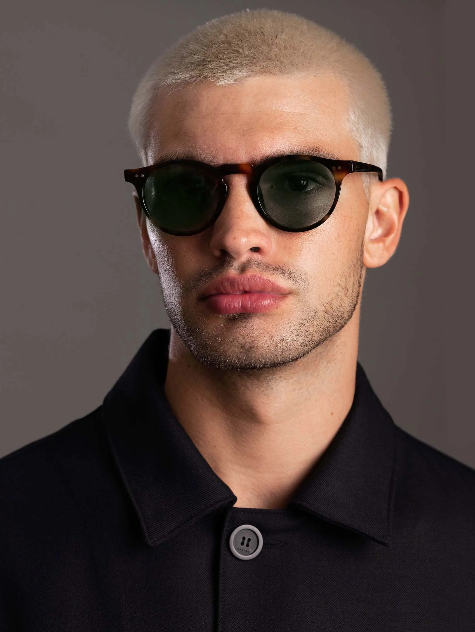 Malibu Sunglasses - Green on Tortoise