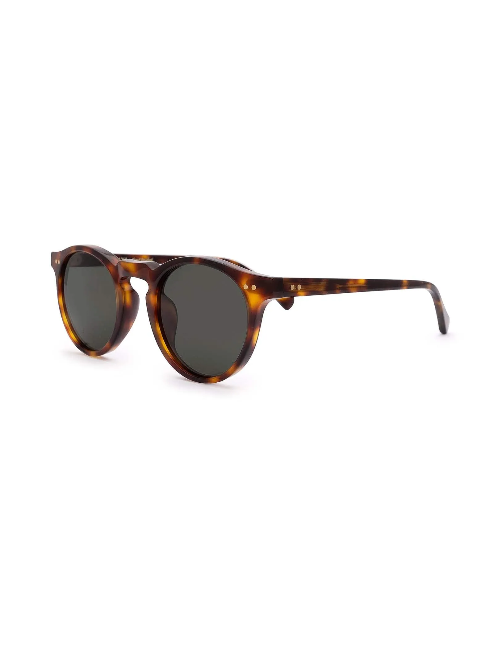 Malibu Sunglasses - Green on Tortoise