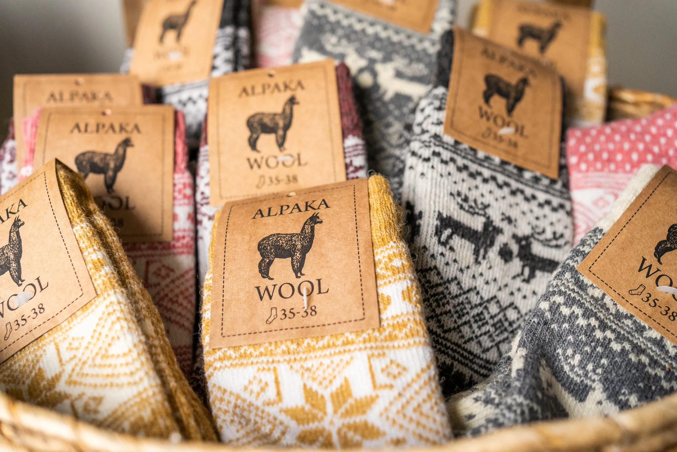 Men's Alpaca Wool Socks