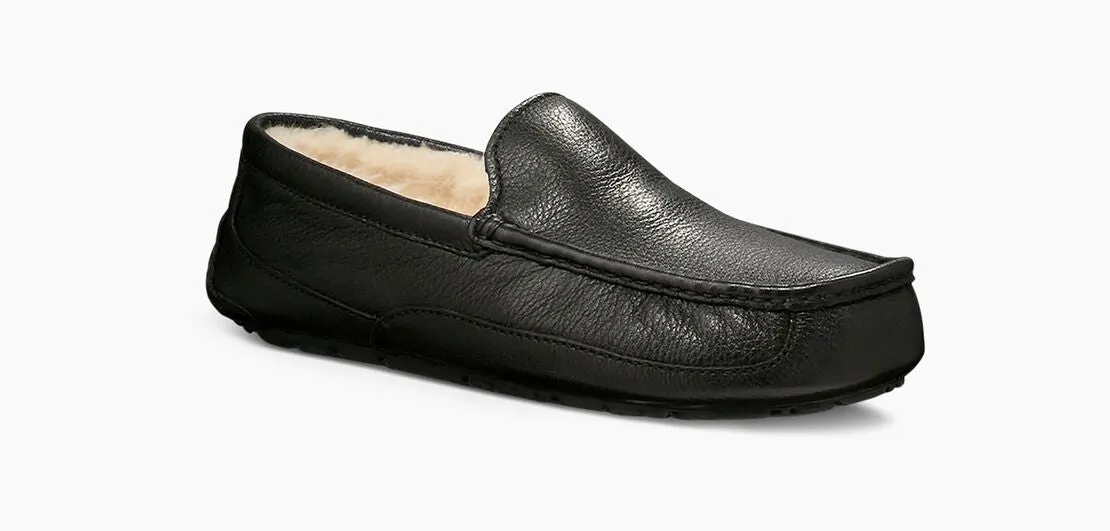 Men's Ascot Slipper Leather