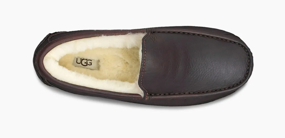 Men's Ascot Slipper Leather