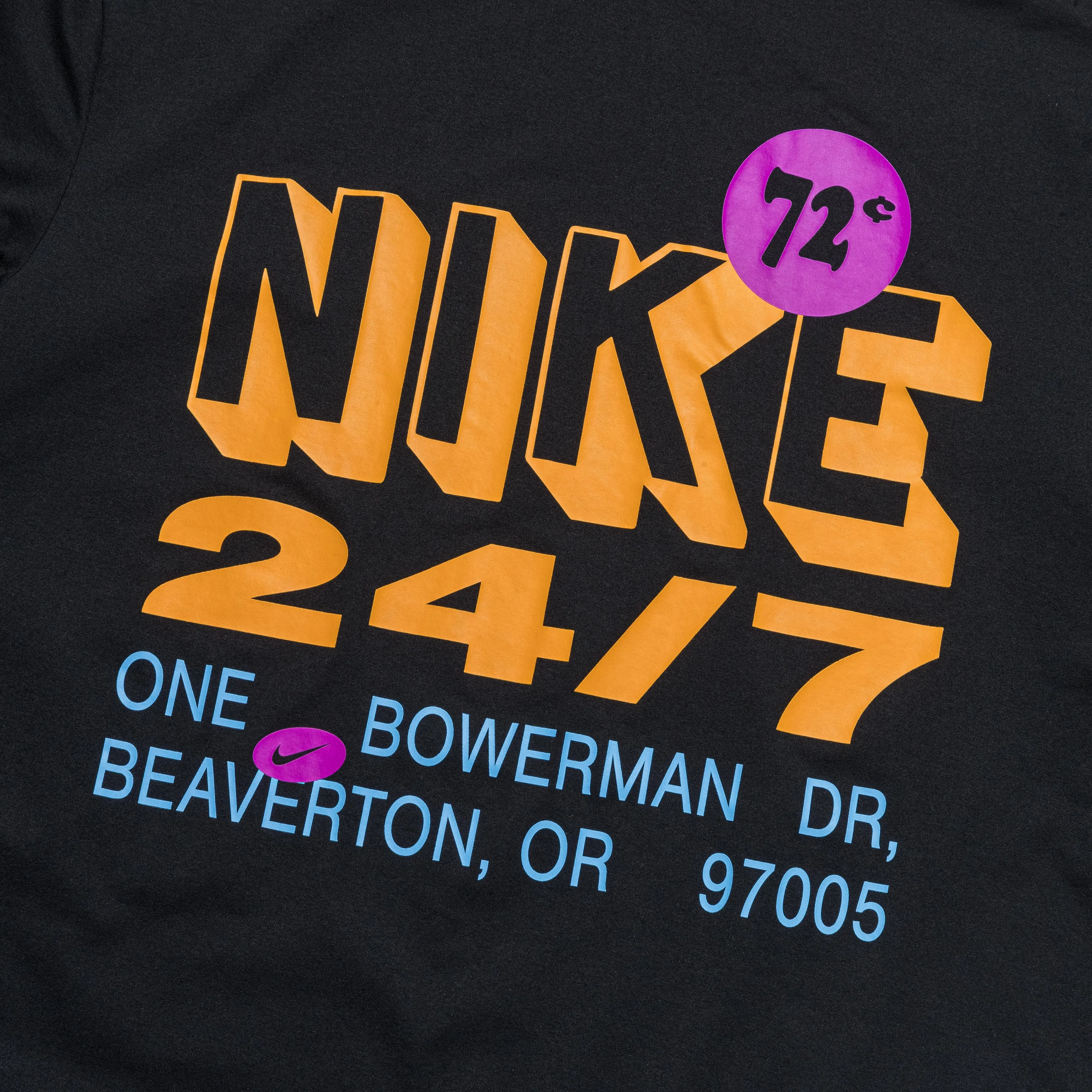 Mens Dri-FIT 'Nike 24/7' Tee - Black