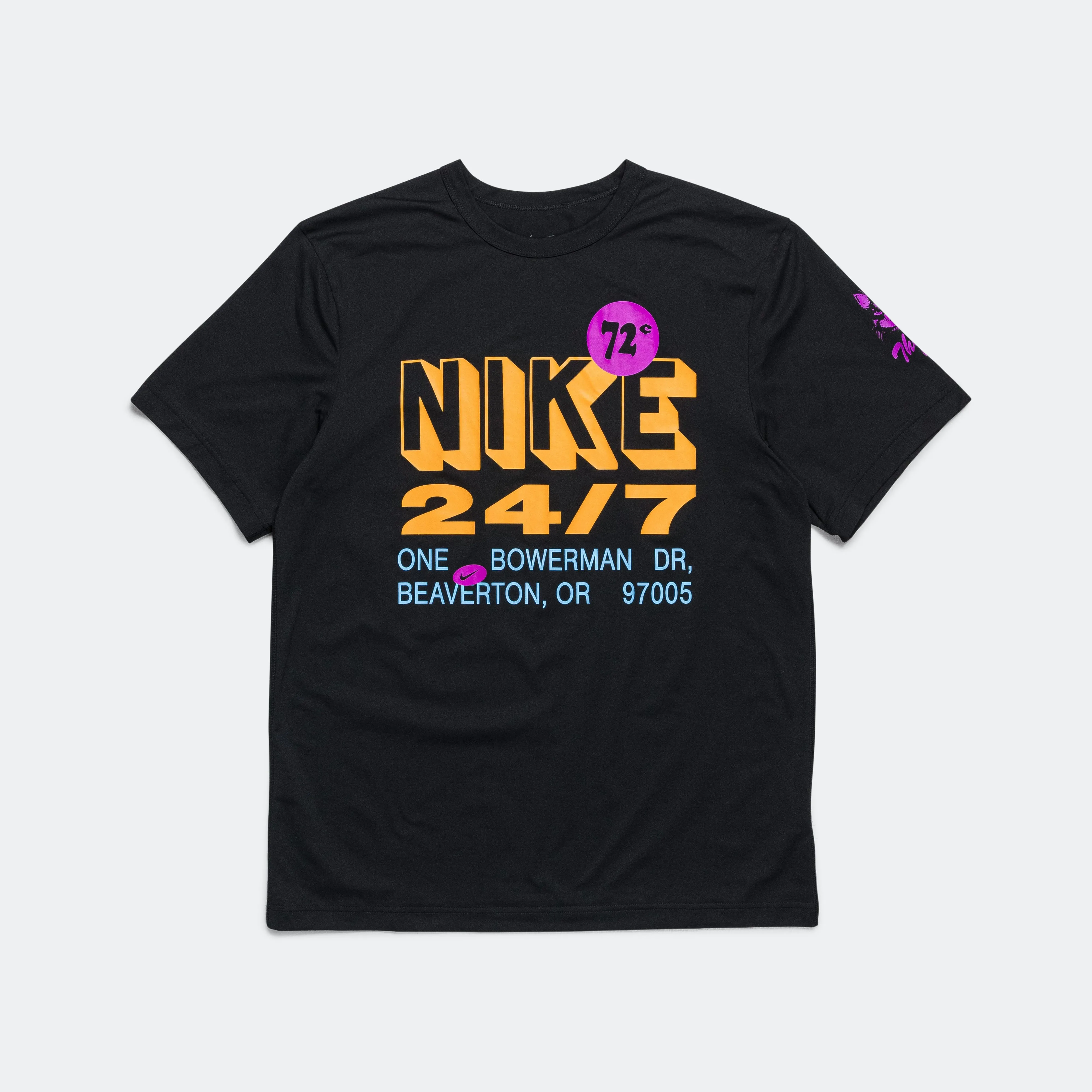 Mens Dri-FIT 'Nike 24/7' Tee - Black