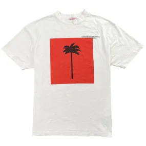 Men's Palm Logo T-Shirt White Size S