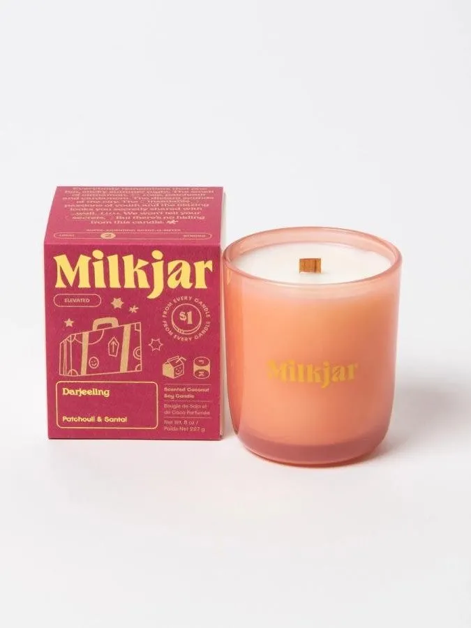 MILK JAR CANDLE CO Elevated Candle