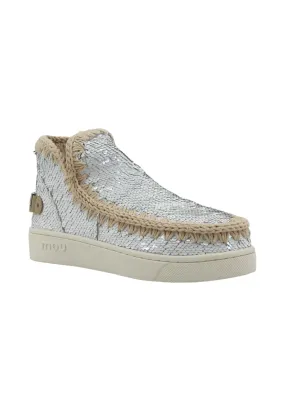 MOU Summer Eskimo Stivaletto Donna White Silver MU.SW211001G