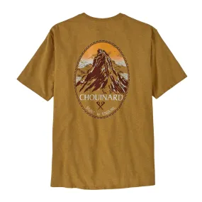 M's Chouinard Crest Pocket Responsibili T-shirt - 100% Recycled Fabric