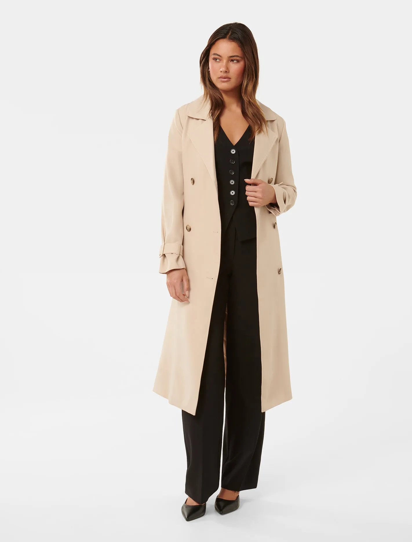 Natasha Soft Trench Coat