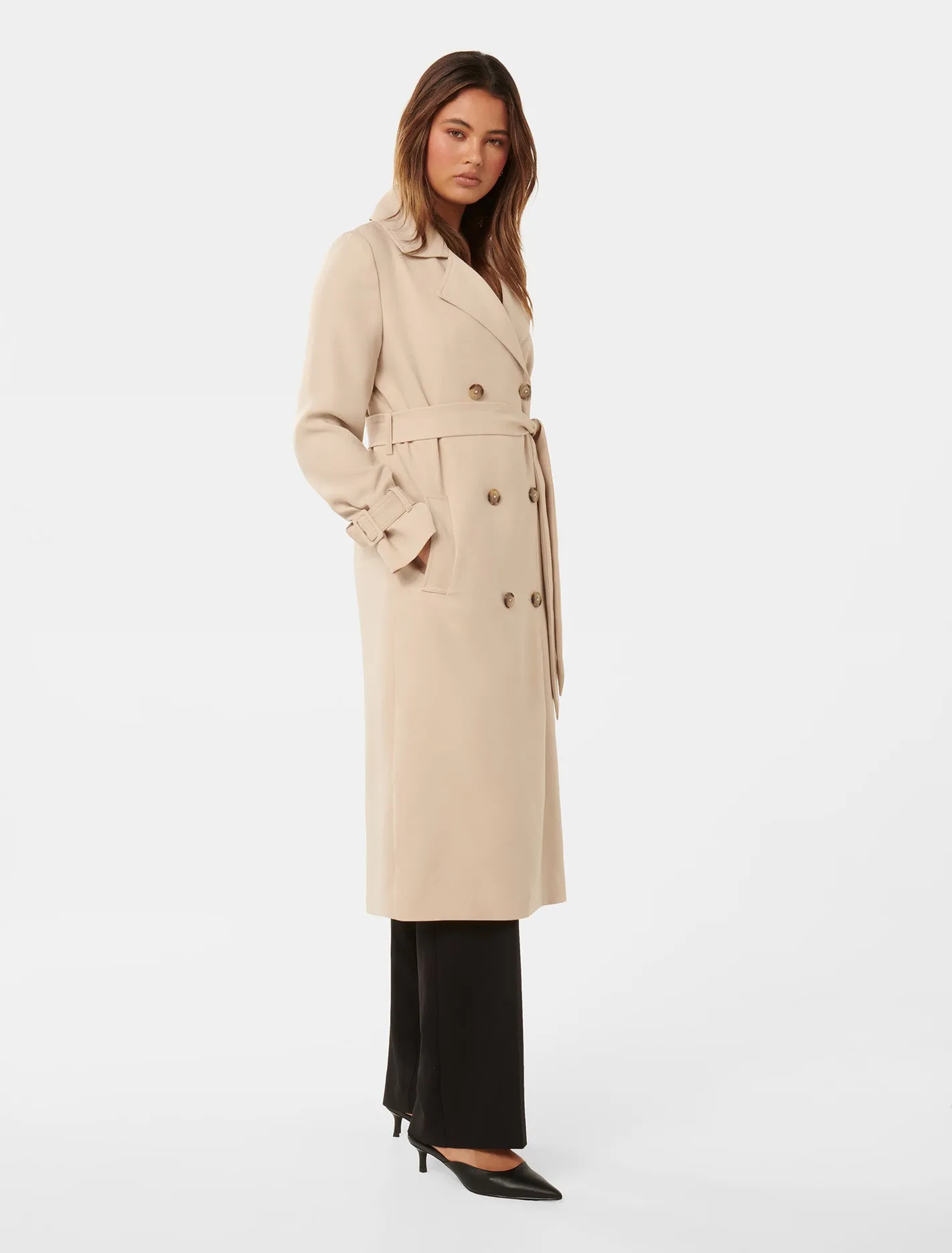 Natasha Soft Trench Coat