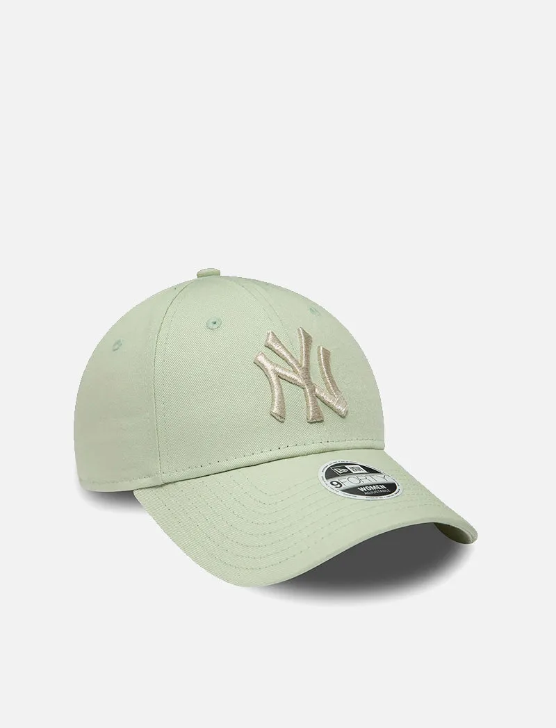 New Era New York Yankees Metallic Logo Cap Green