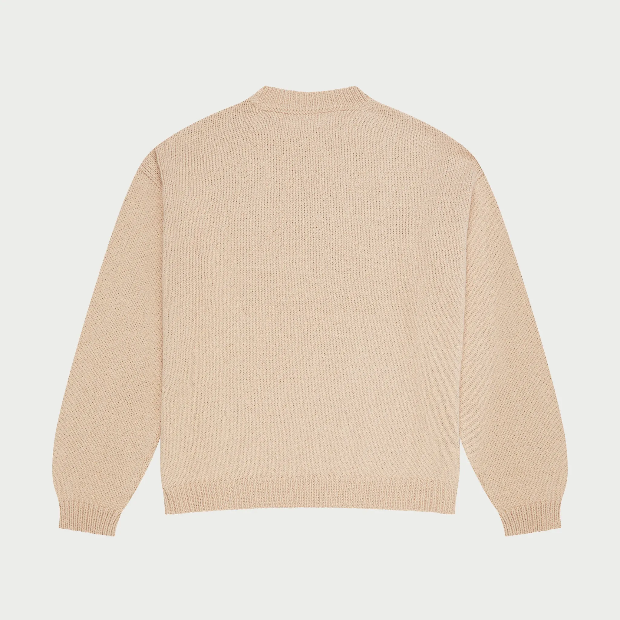 Off Road Cotton Knit Crewneck (Sand)