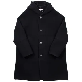 Our Legacy - Felt Duffle Coat - Black Cocoon Wool