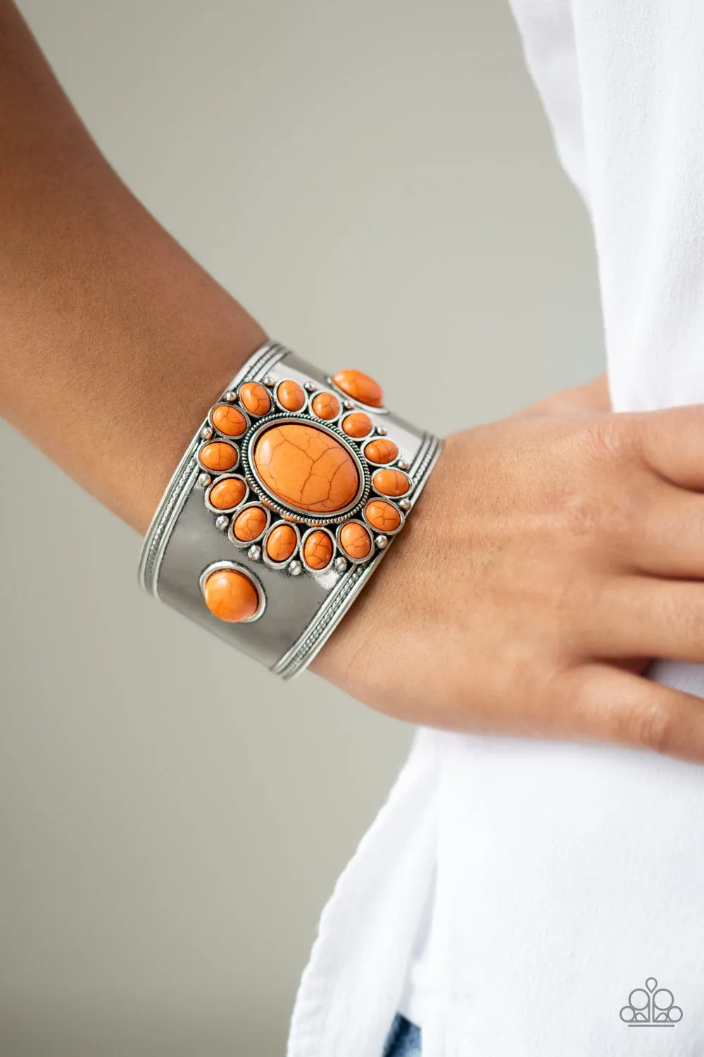 Paparazzi Bracelet ~ Room to Roam - Orange