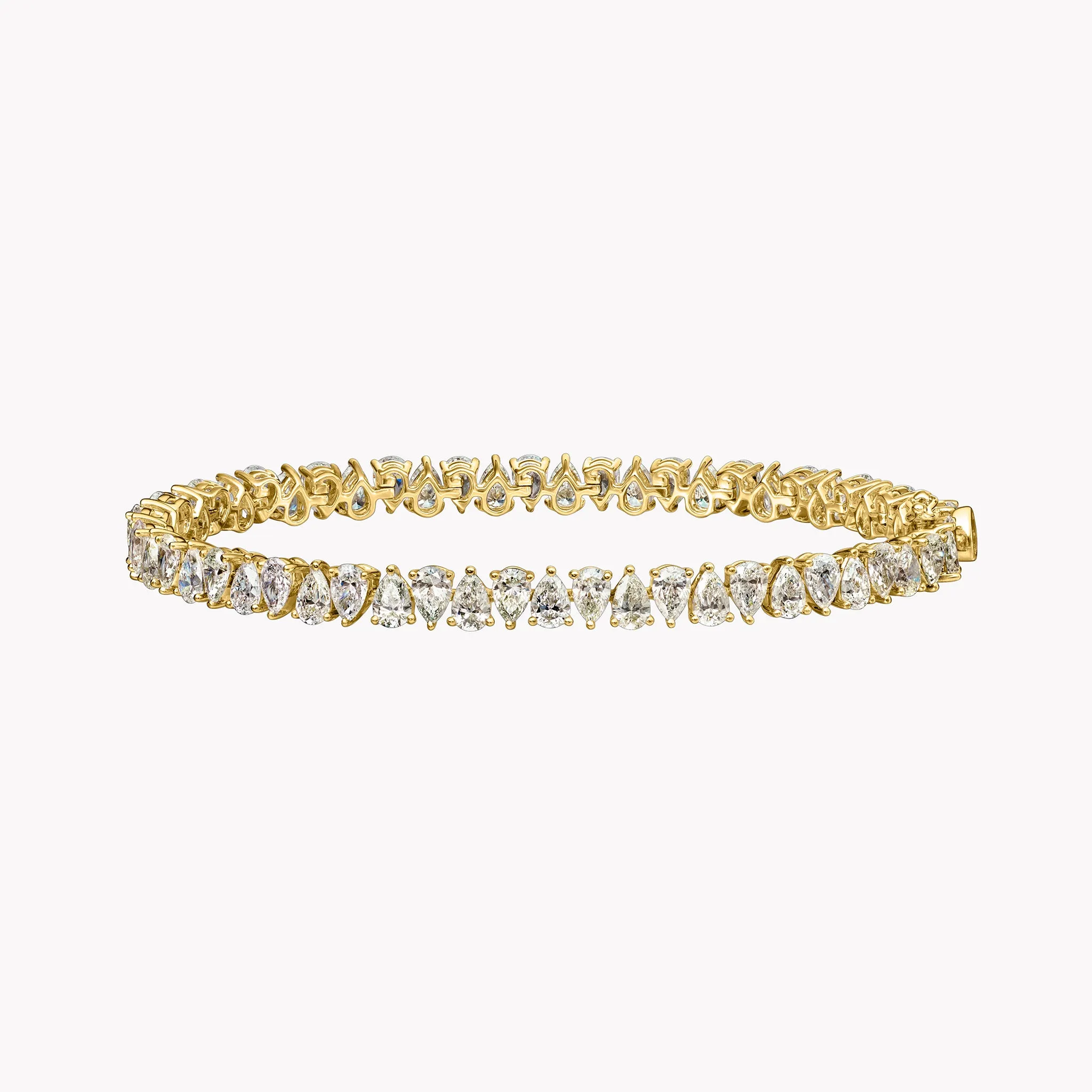 Pear Shape Tennis Bracelet