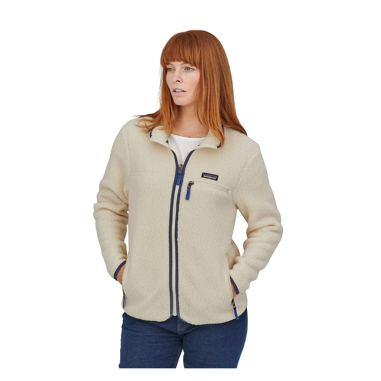 Pile Donna Patagonia Retro Fleece Bianco Panna