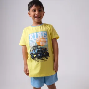 "King Of Off Road" Short-Sleeved Pajama