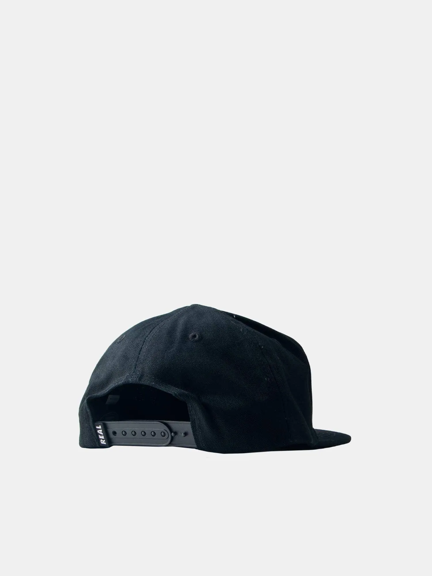 Real Adj Lower Snapback - Black / White