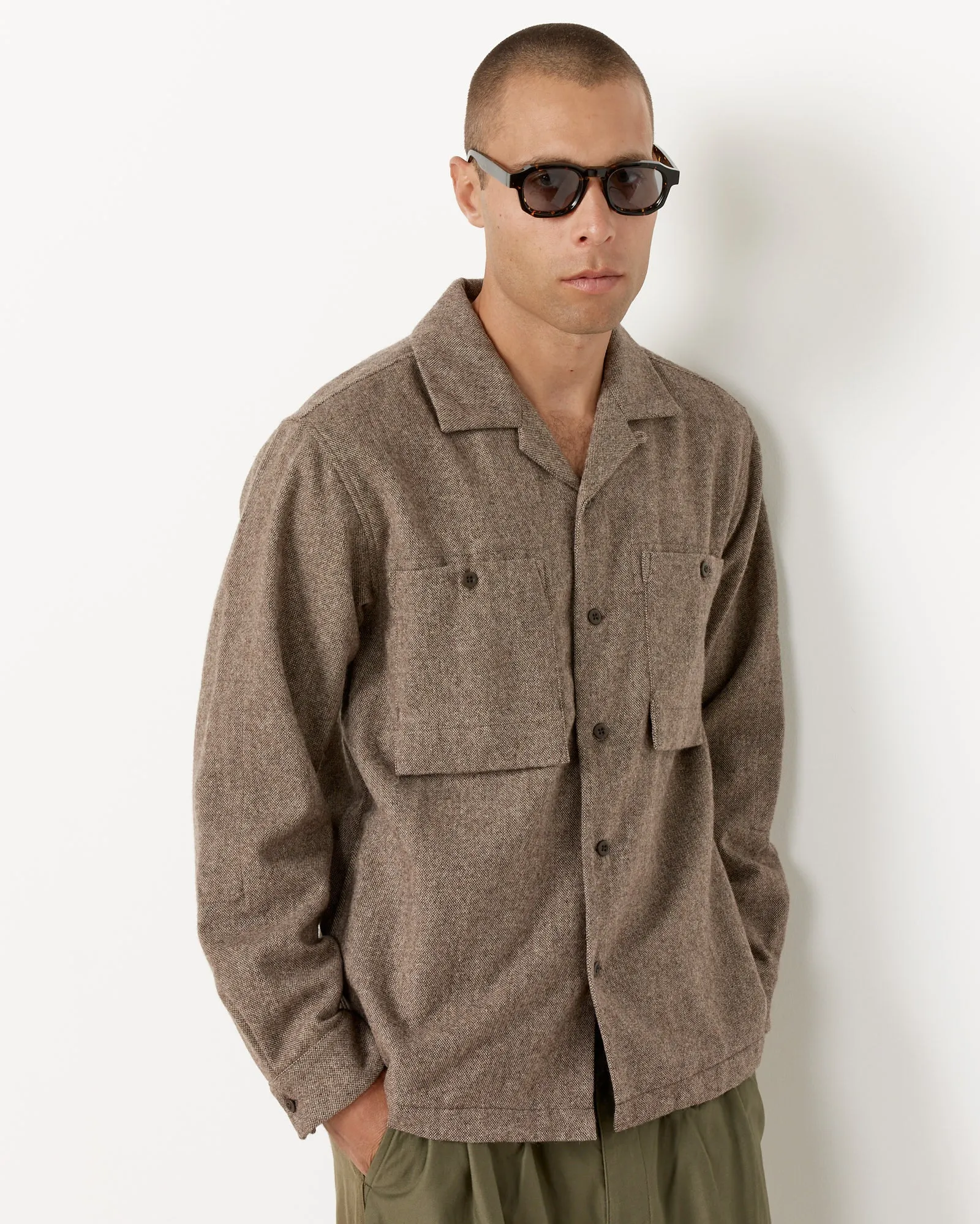 Recycled Wool Field Shirt