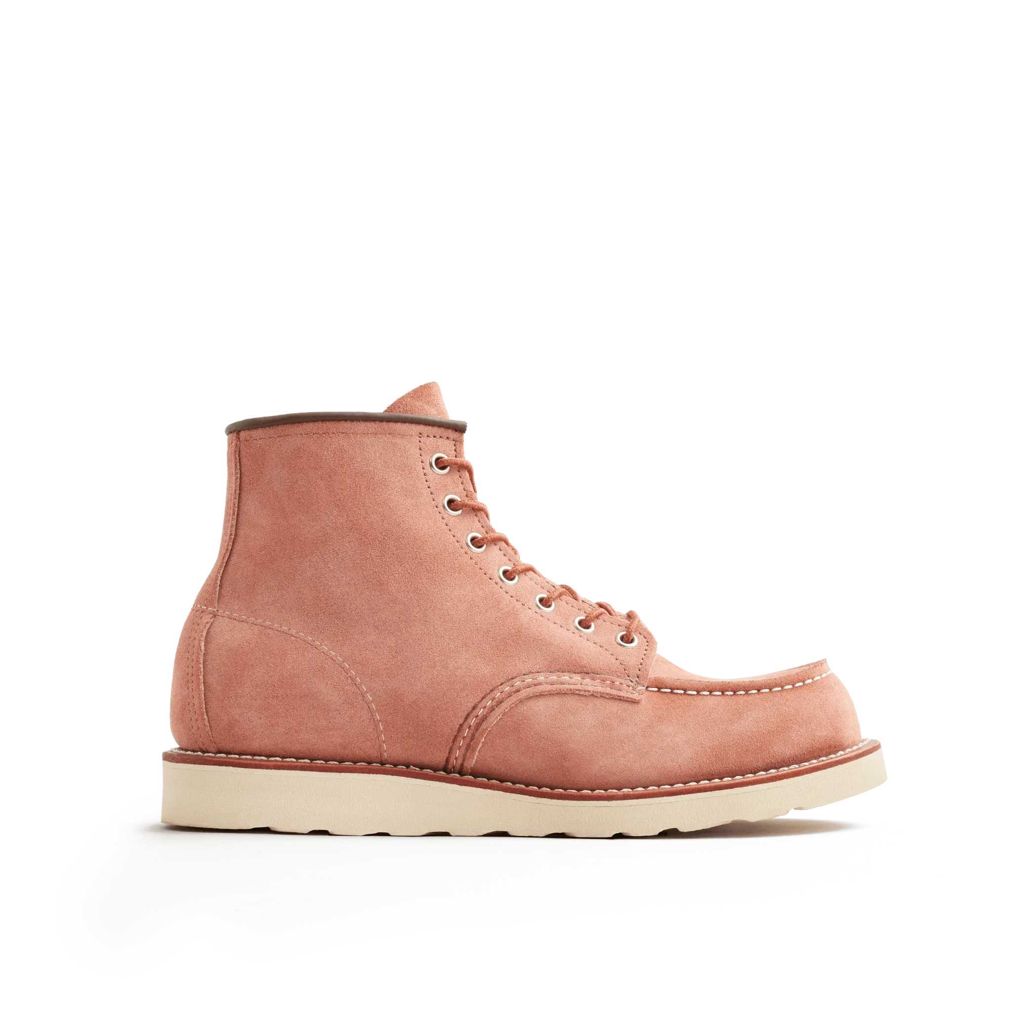 Red Wing Heritage 6 Inch Classic Moc #8208 // Dusty Rose Abilene Leather