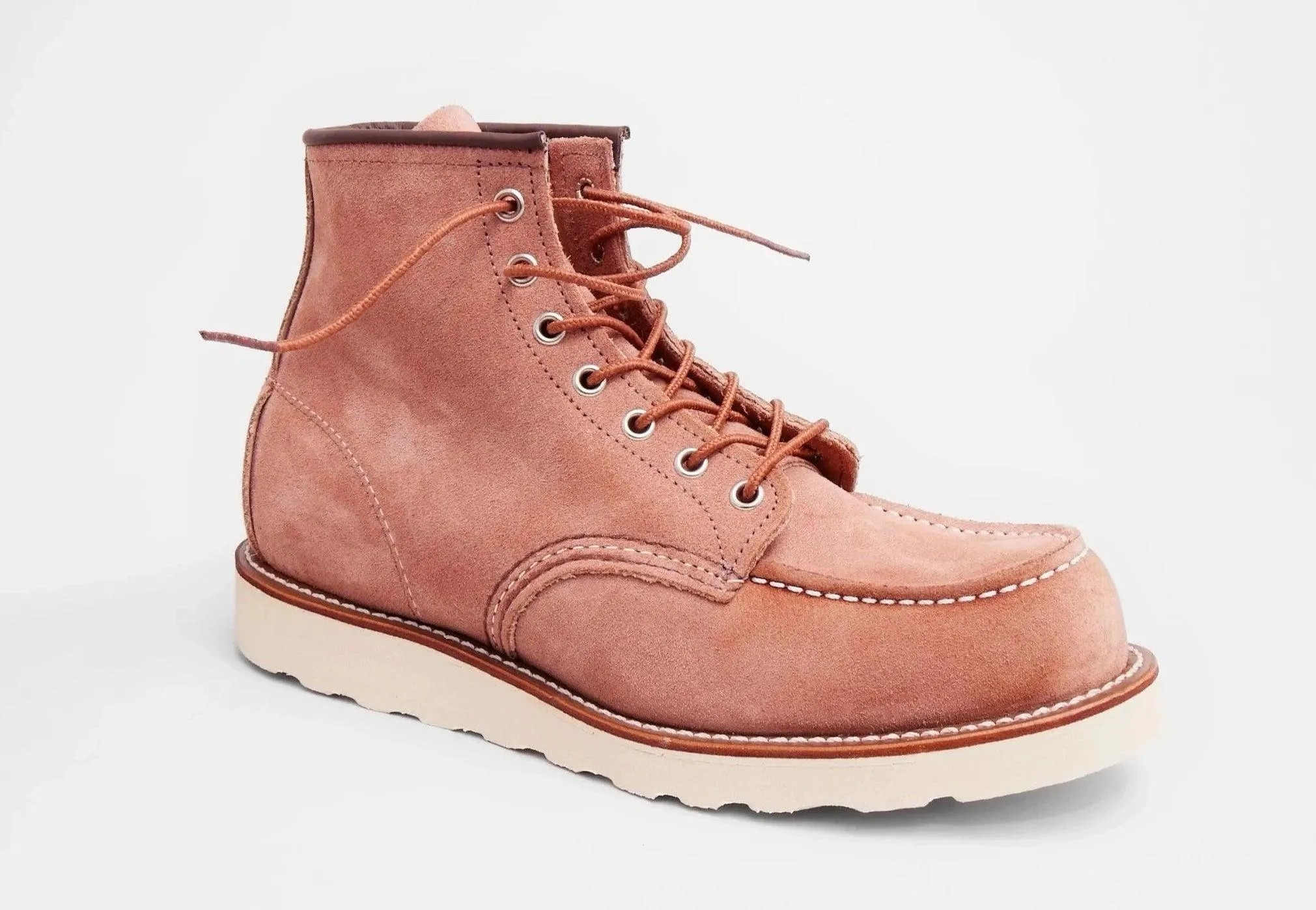 Red Wing Heritage 6 Inch Classic Moc #8208 // Dusty Rose Abilene Leather