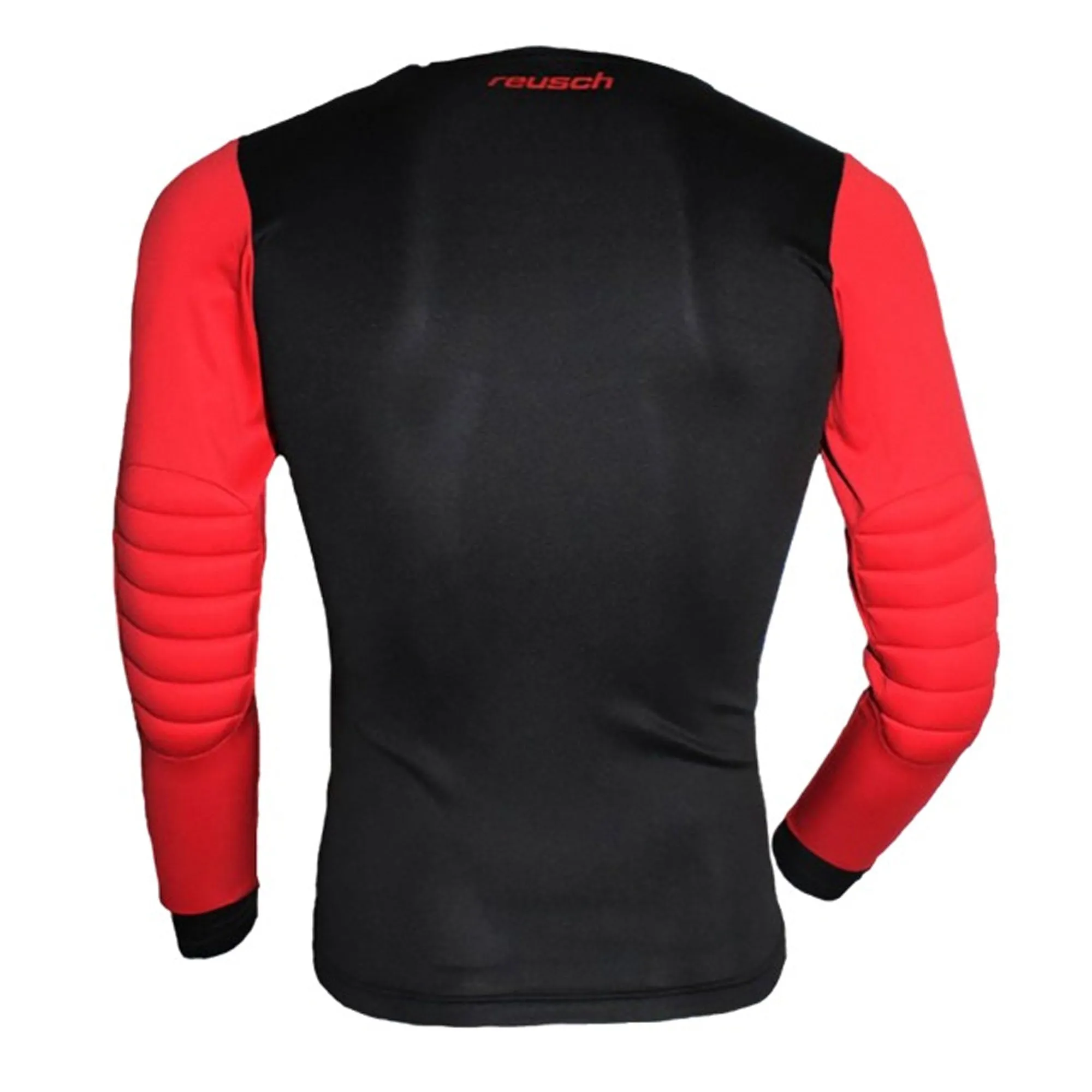 Reusch Men's Match Long Sleeve II Padded Goalkeeper Jersey Red/Black