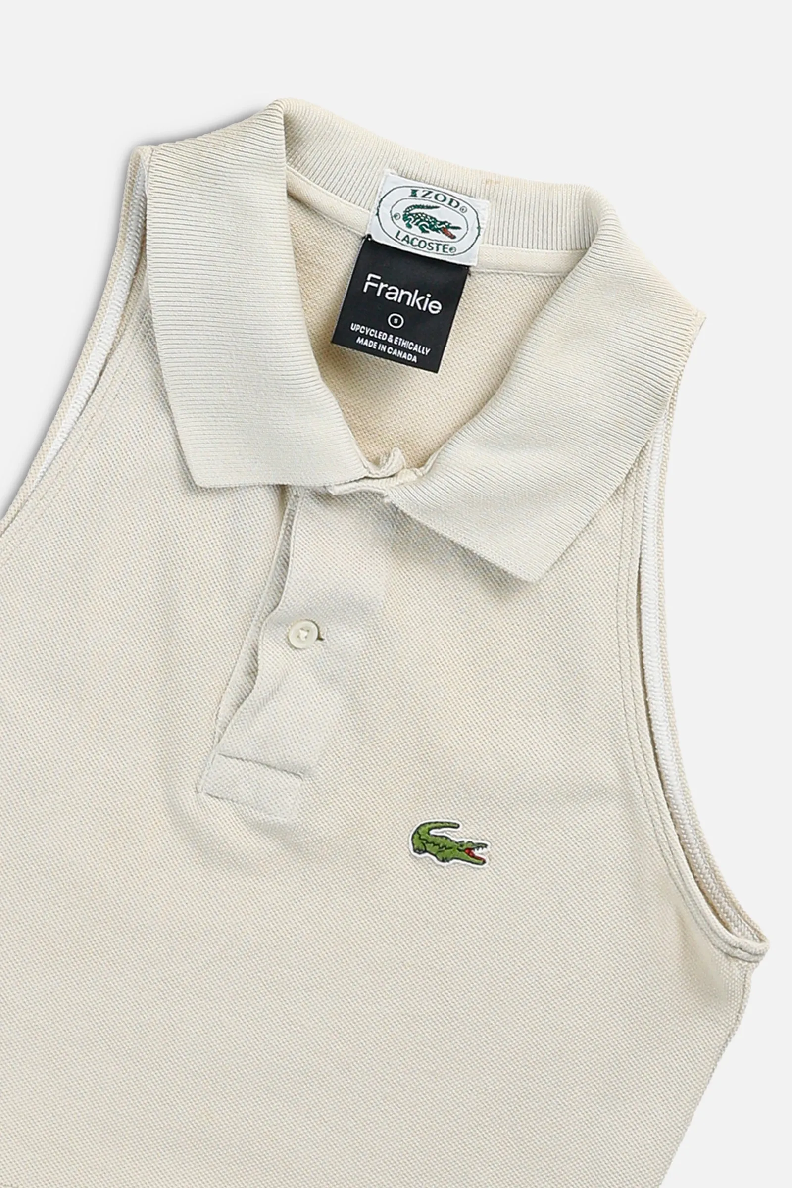 Rework Lacoste Collared Tank - S